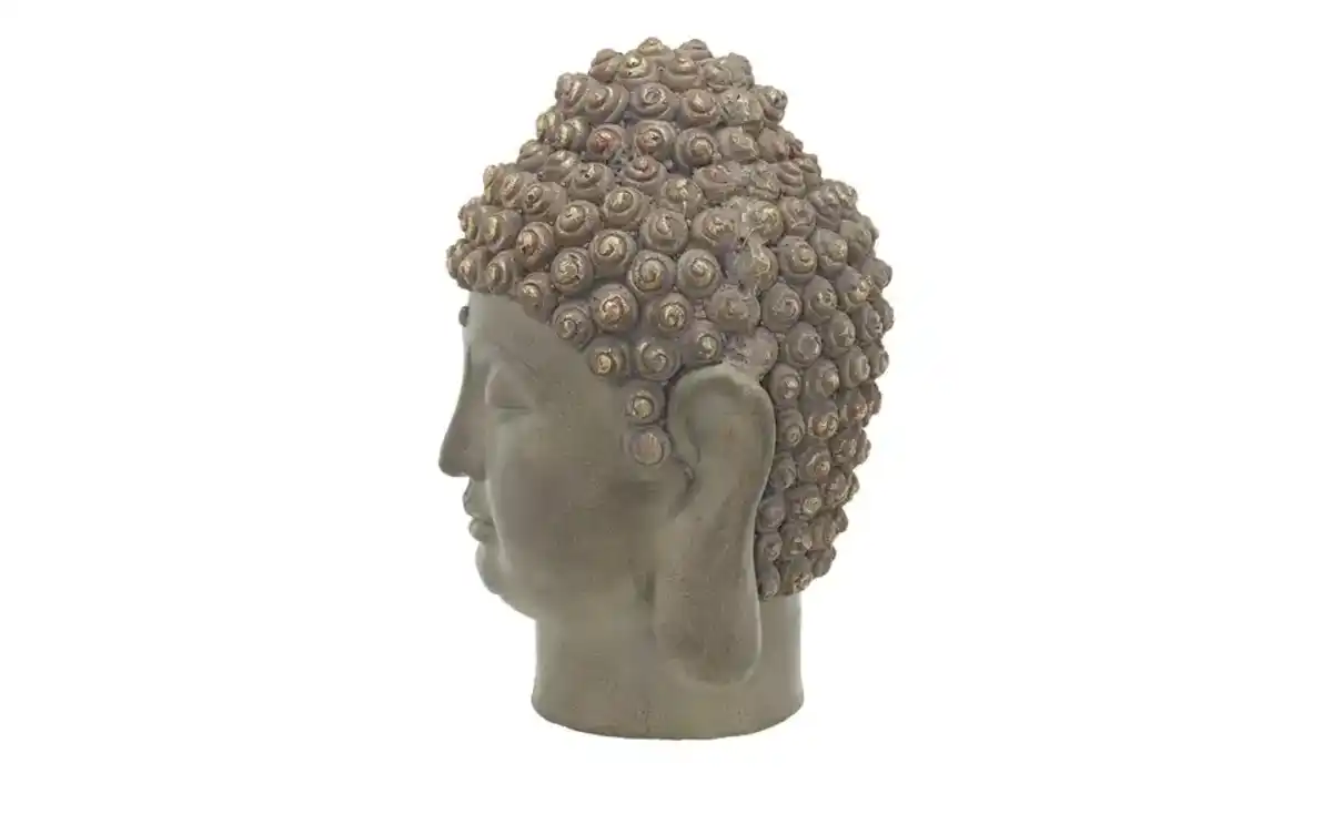 Bild 2 von Deko Buddhakopf   ¦ braun ¦ Magnesia ¦ Maße (cm): B: 20 H: 31 T: 21.0 Dekoration > Dekoartikel - Möbel Kraft
