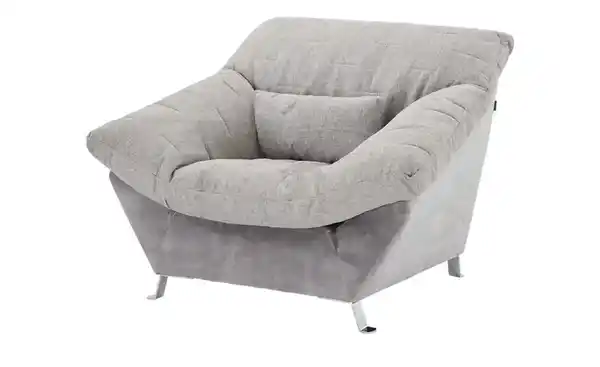 Bild 3 von Sessel   ¦ grau ¦ Maße (cm): B: 118 H: 86 T: 105.0 Polstermöbel > Sessel > Polstersessel - Möbel Kraft