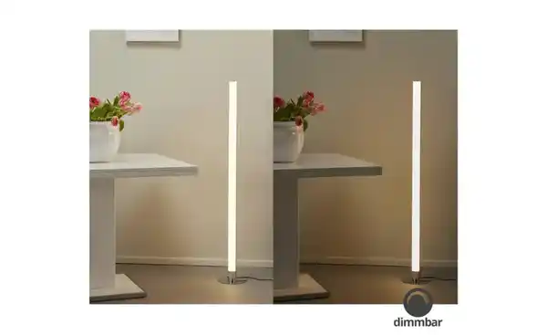 Bild 3 von KHG LED-Stehleuchte  1-flammig  chrom  mit Kristallapplikation   ¦ silber ¦ Maße (cm): H: 120  Ø: 18.0 Sale > Lampen-Sale - Möbel Kraft