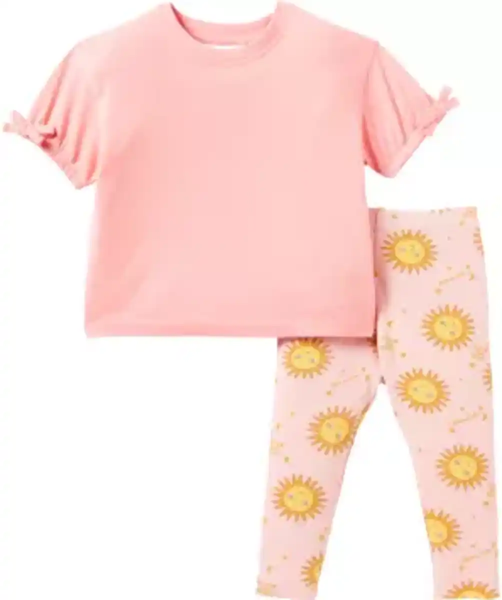 Bild 1 von T-Shirt + Leggings, koralle