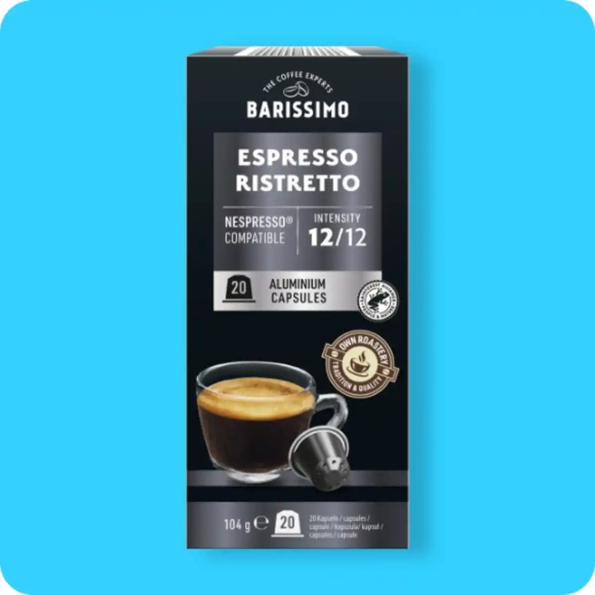 Bild 1 von BARISSIMO Kaffeekapseln, Espresso Ristretto oder Espresso Supremo