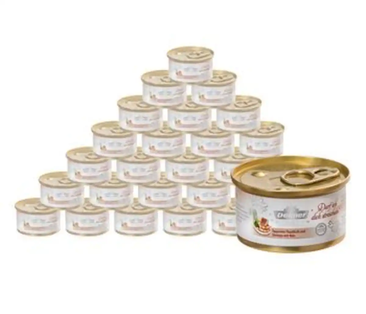 Bild 1 von Dehner Premium Lovely Nassfutter für Katzen Darf ich dich streicheln?, 24 x 80 g