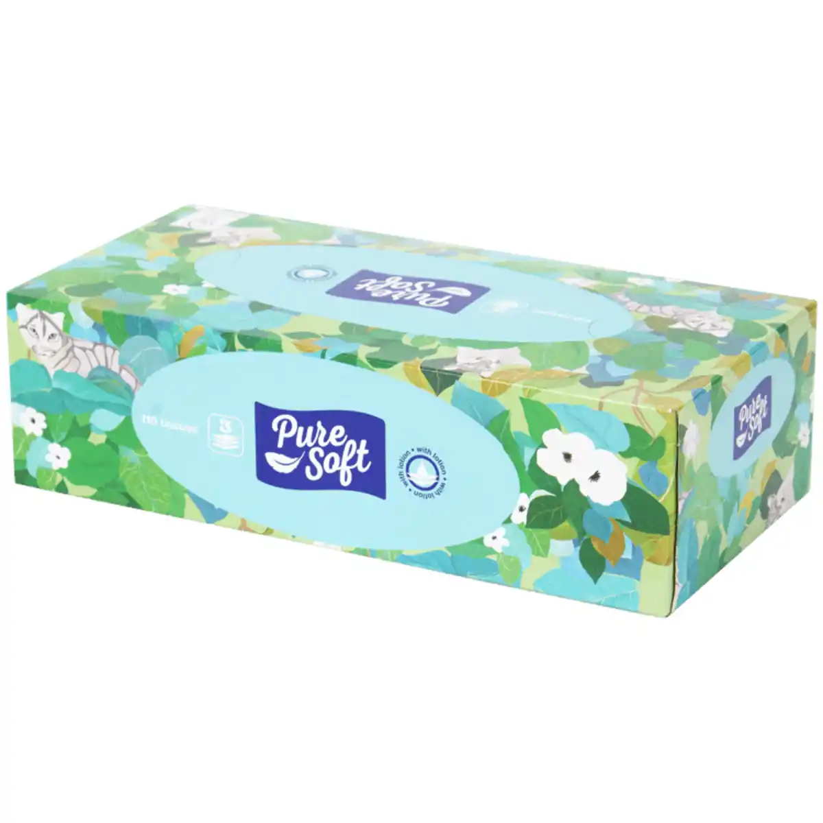 Bild 2 von Pure Soft Kosmetiktücher mit Lotion