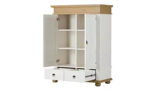 Bild 4 von Wäscheschrank Massivholz, 2-türig Fehmarn