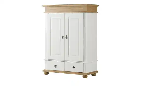 Bild 2 von Wäscheschrank Massivholz, 2-türig Fehmarn