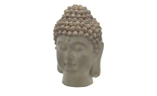 Bild 3 von Deko Buddhakopf   ¦ braun ¦ Magnesia ¦ Maße (cm): B: 20 H: 31 T: 21.0 Dekoration > Dekoartikel - Möbel Kraft