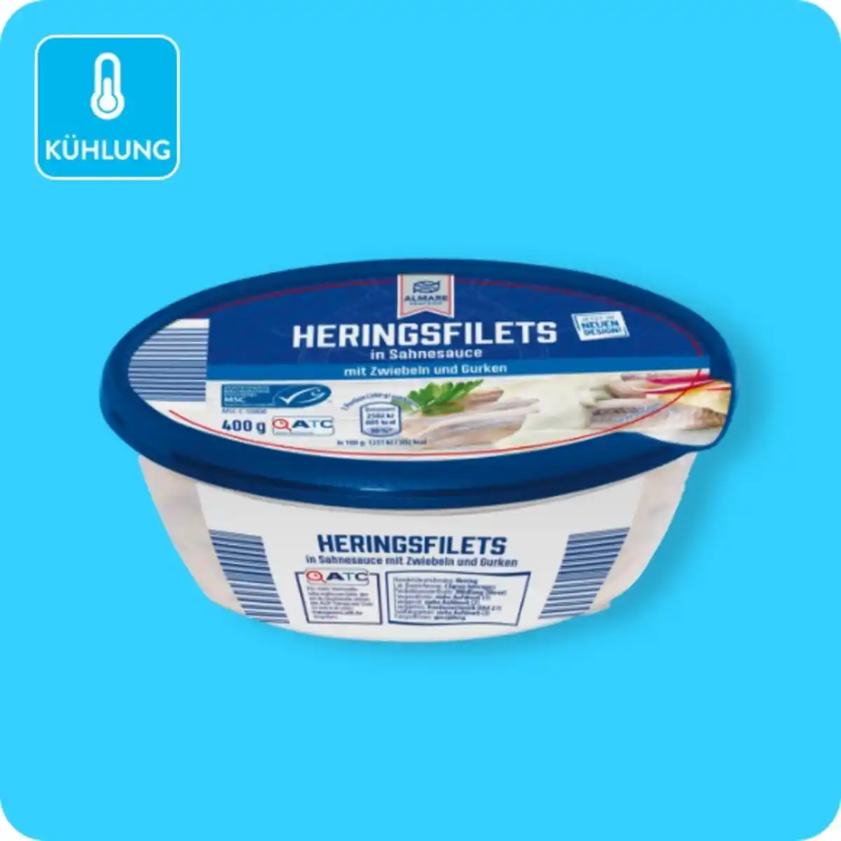 Bild 1 von ALMARE Sahne-Heringsfilets, versch. Sorten