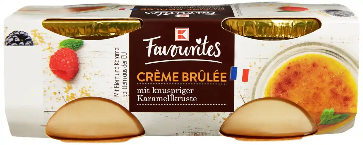 Bild 1 von K-FAVOURITES Crème Brûlée, 2 St. = 200-g-Packg.