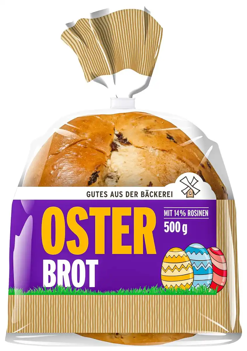 Bild 1 von BROTLAND Osterbrot, 500-g-Packg.