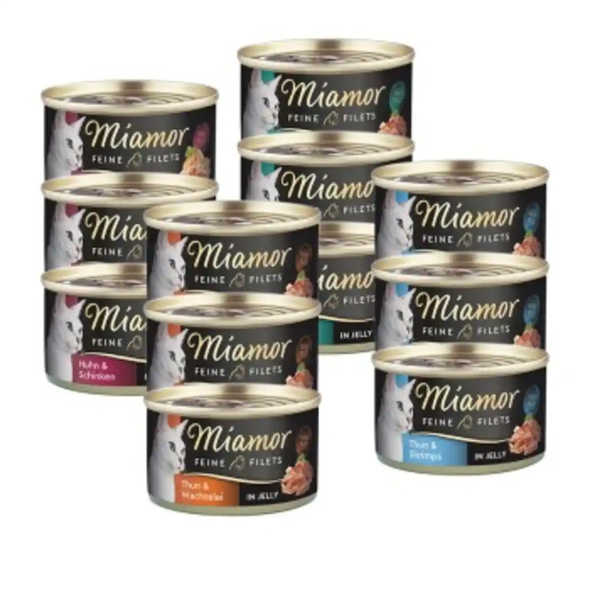 Bild 1 von Miamor Feine Filets in Jelly Mixpaket 12x100g Mixpaket 1