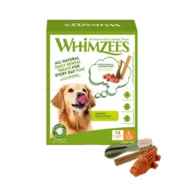 Bild 1 von WHIMZEES Zahnpflegesnacks Vorteilsbox L
