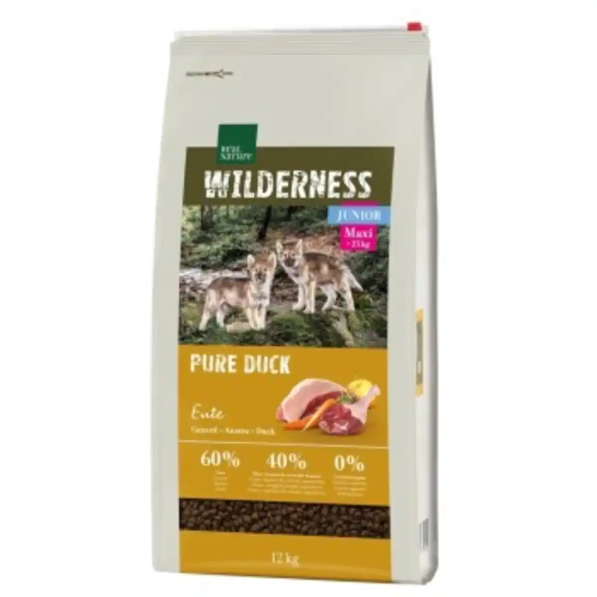 Bild 1 von REAL NATURE WILDERNESS Maxi Junior Pure Duck 12 kg