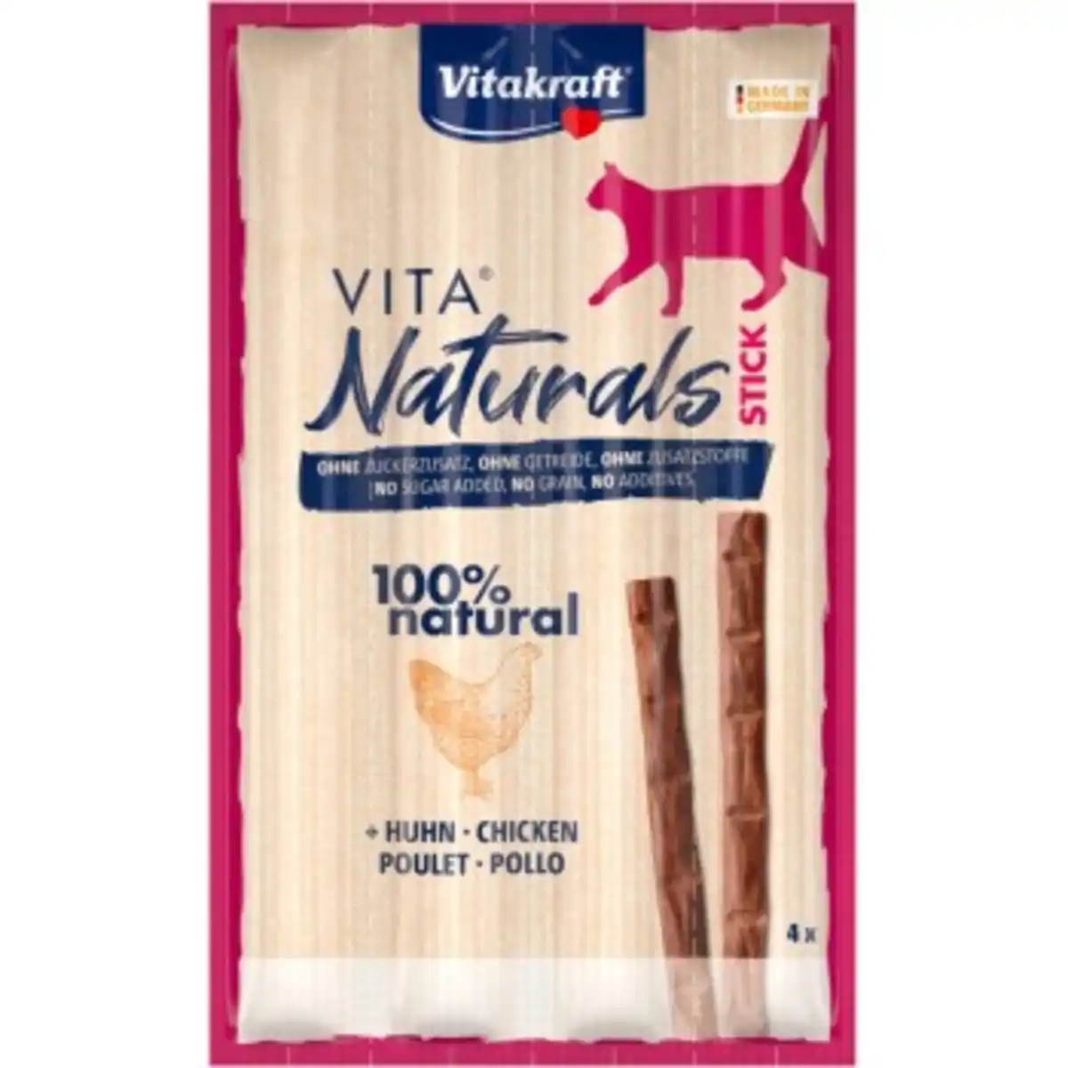 Bild 1 von Vitakraft Naturals Stick Huhn 20x4 Stück