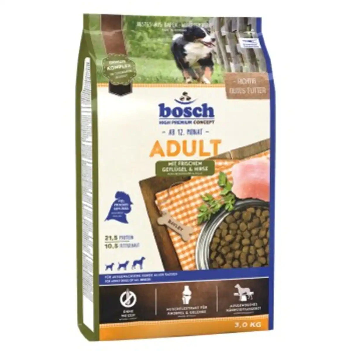 Bild 1 von bosch High Premium Concept Adult Geflügel & Hirse 3 kg