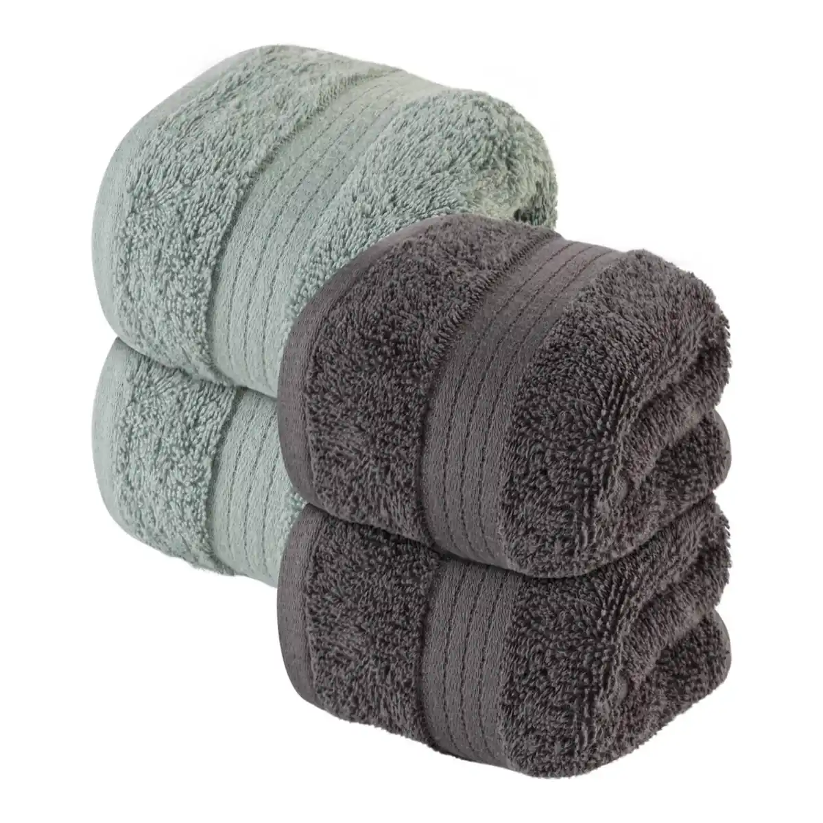 Bild 1 von LIV&BO® Frottier-Gästetüche, 2-St.-Packg.