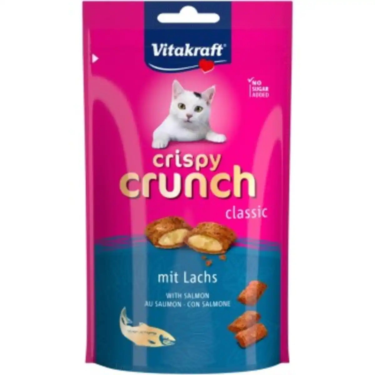 Bild 1 von Vitakraft Crispy Crunch Lachs 8x60 g