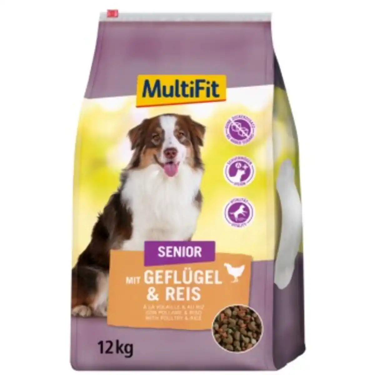 Bild 1 von MultiFit Senior mit Geflügel & Reis 12 kg