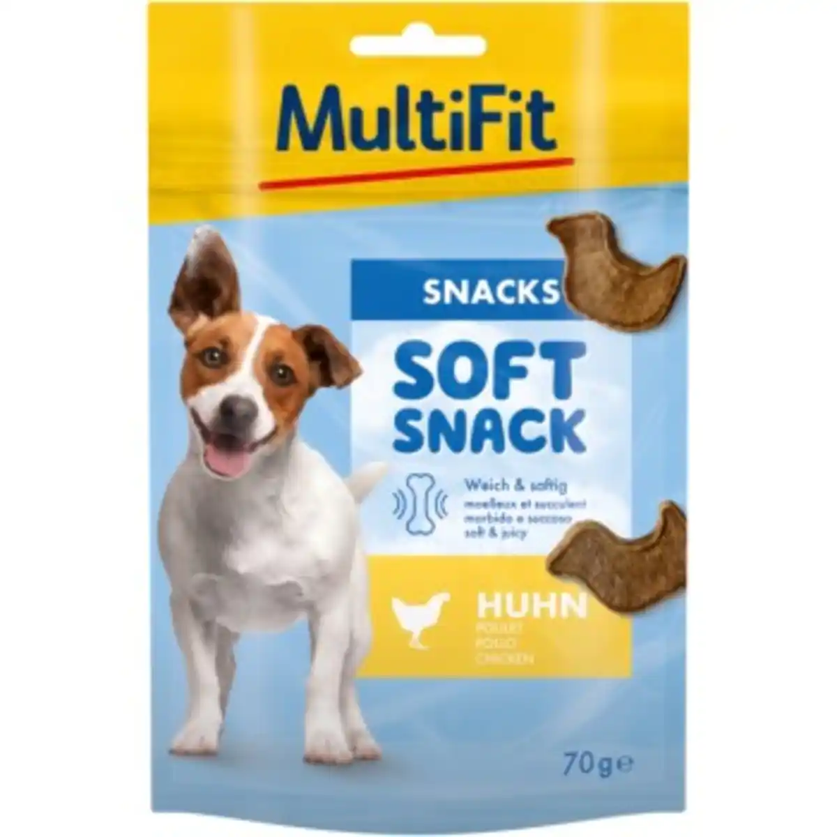 Bild 1 von MultiFit Soft Snack 3x70g Huhn