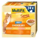 Bild 1 von MultiFit Adult Sauce Chicken Mix Multipack 24x100 g