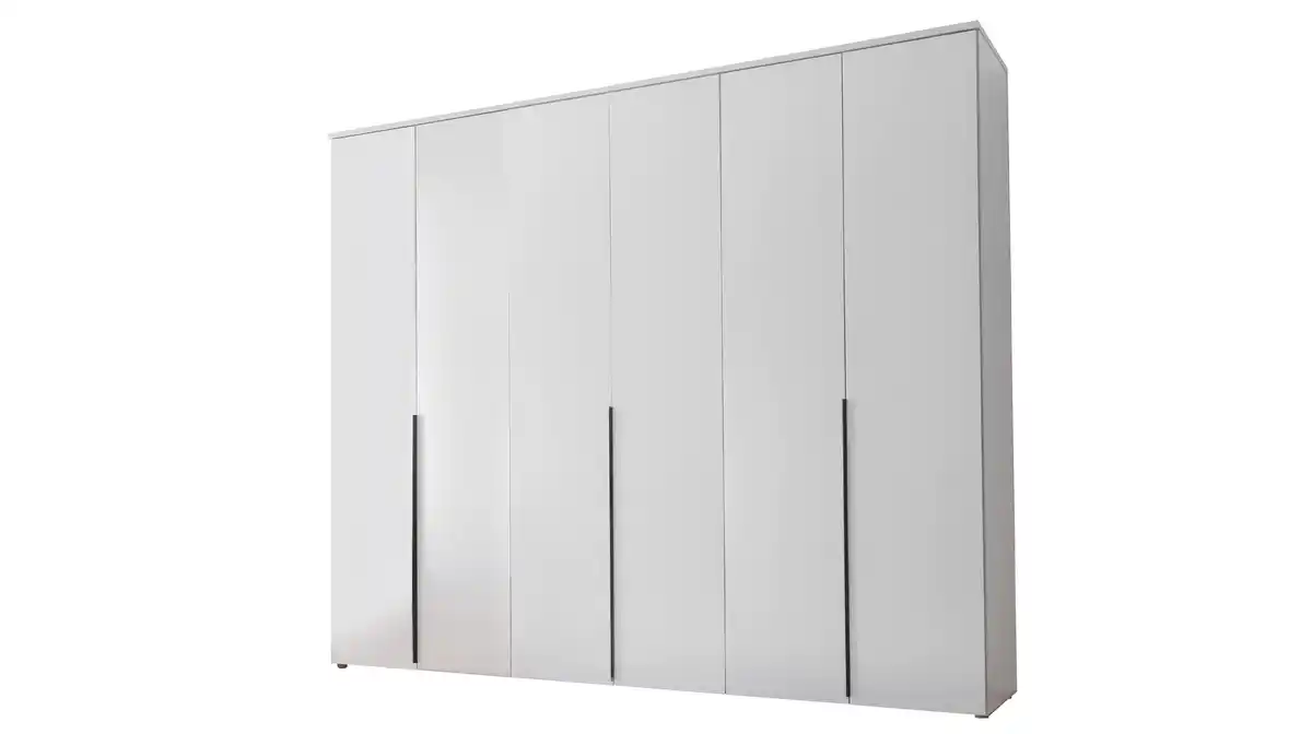 Bild 1 von Kleiderschrank weiß - 270 cm - Kleiderschrank 6-türig - KEVO