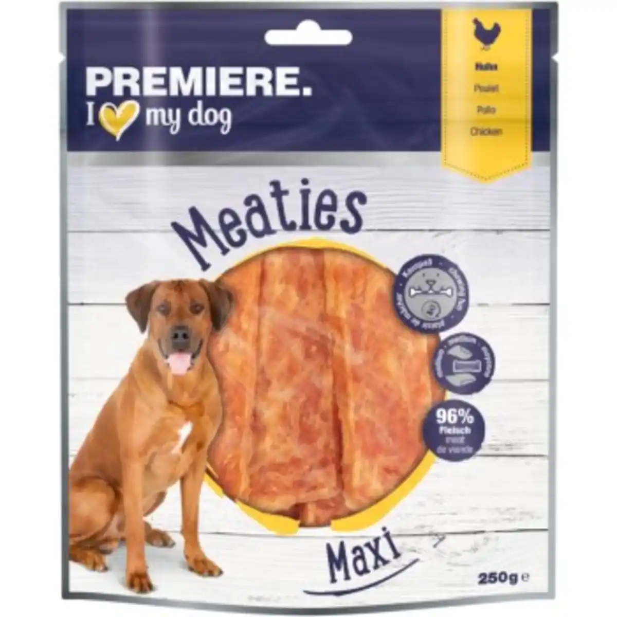 Bild 1 von PREMIERE Maxi Meaties Huhn 250g
