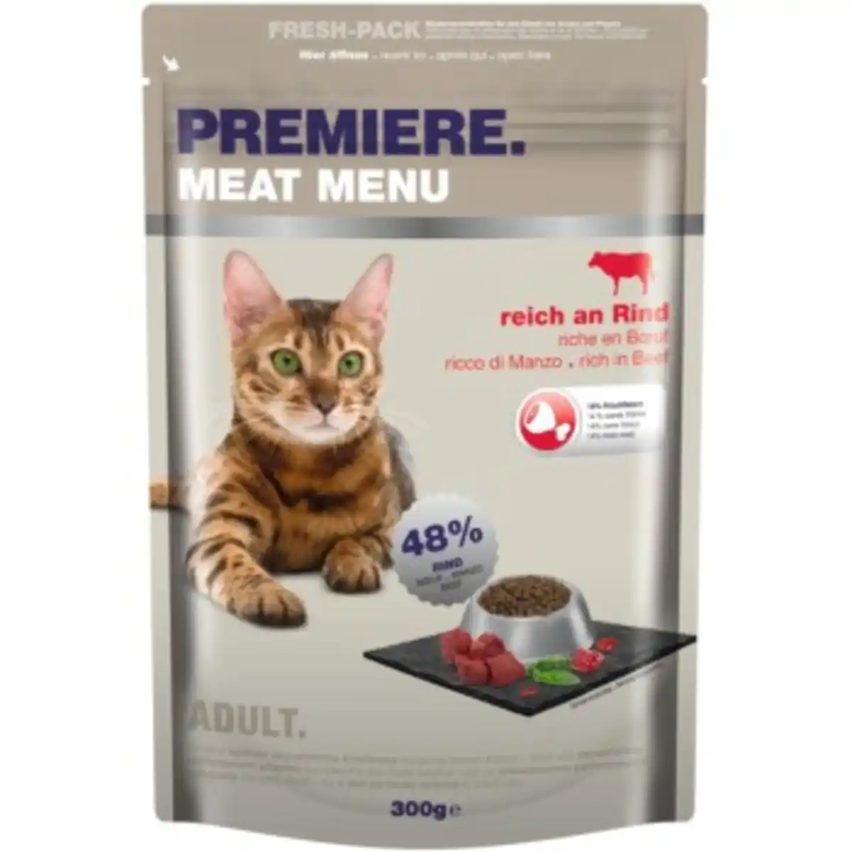 Bild 1 von PREMIERE Meat Menu Adult 300 g