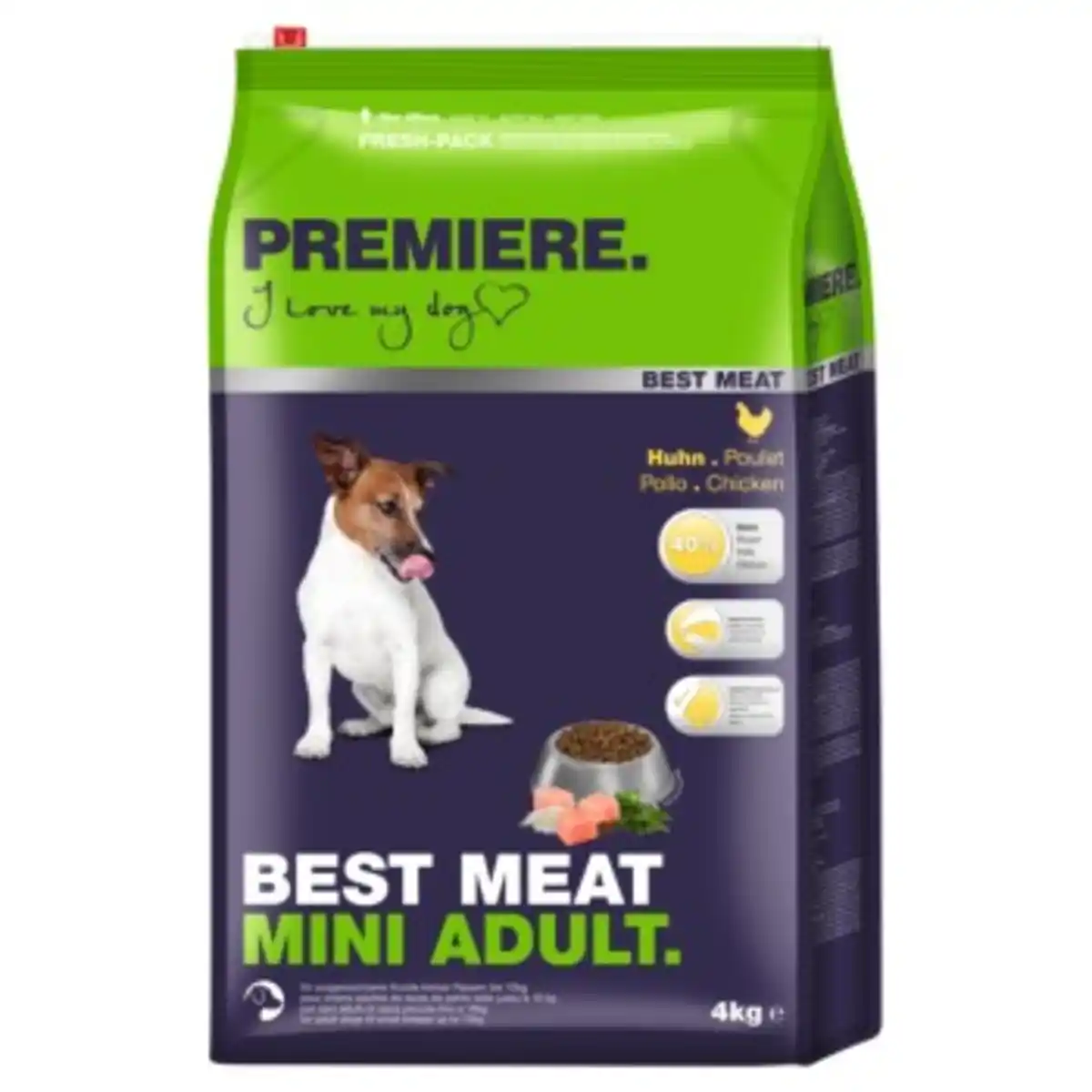 Bild 1 von PREMIERE Best Meat Mini Huhn 4 kg