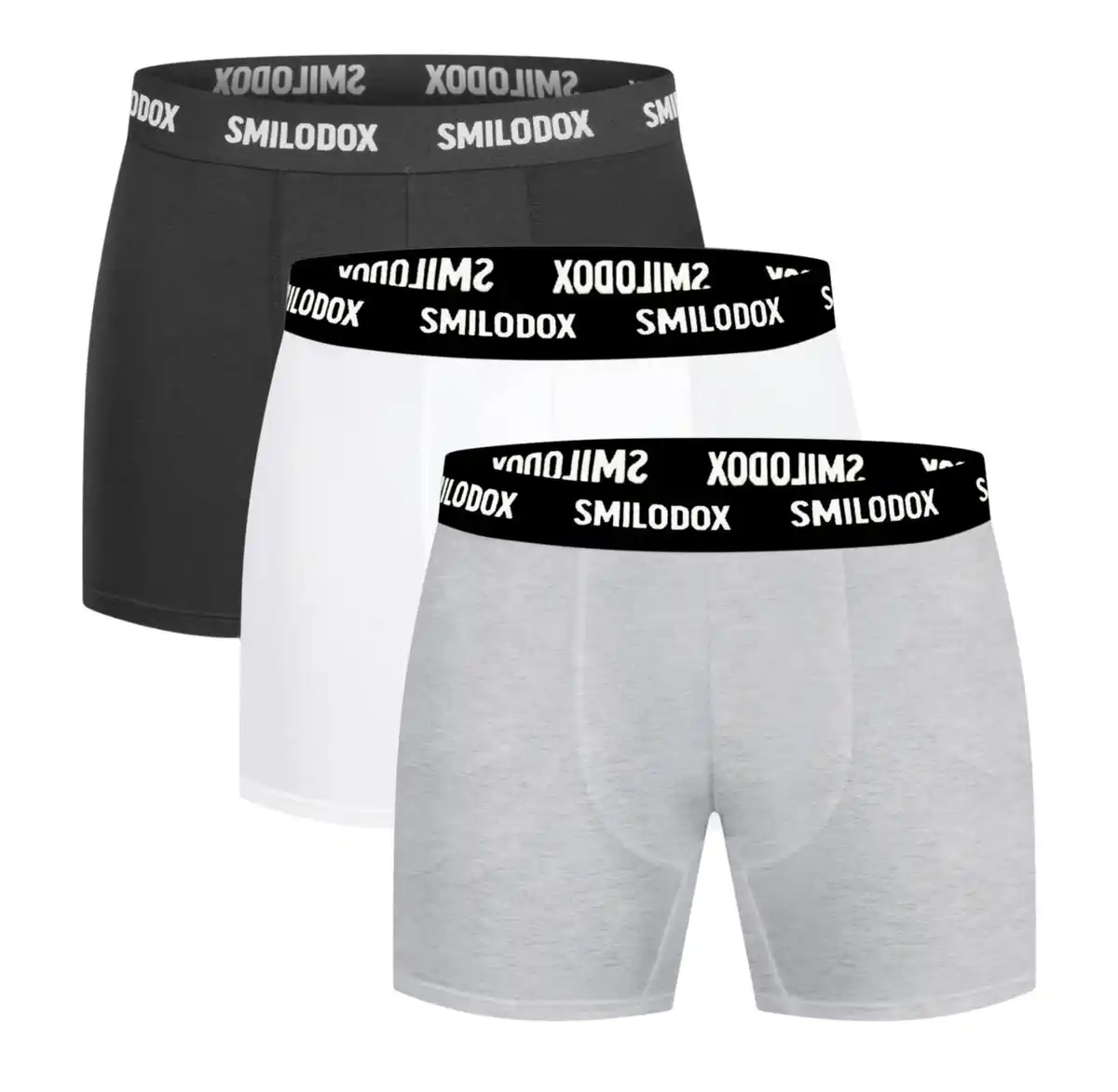 Bild 3 von SMILODOX Herren-Boxershorts, 3-St.-Packg.