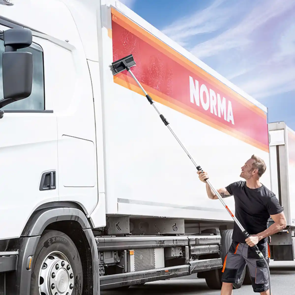 Bild 1 von Diamond Car XXL-Teleskop-Universal-Waschbürste 4 m