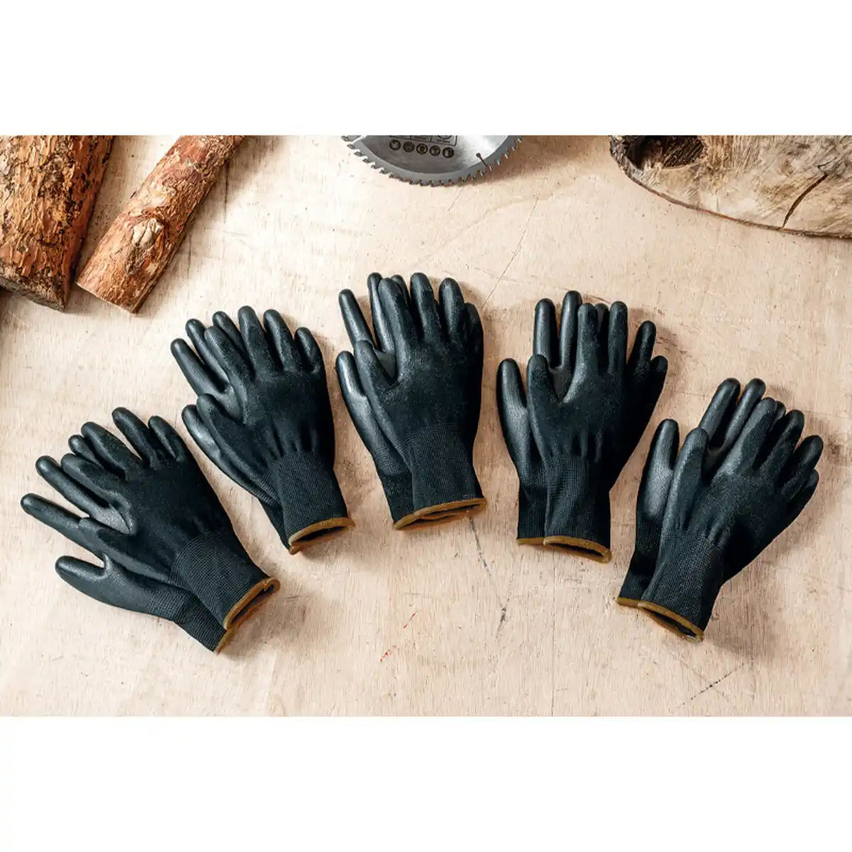 Bild 1 von Powertec Garden Multifunktionshandschuhe 5 Paar