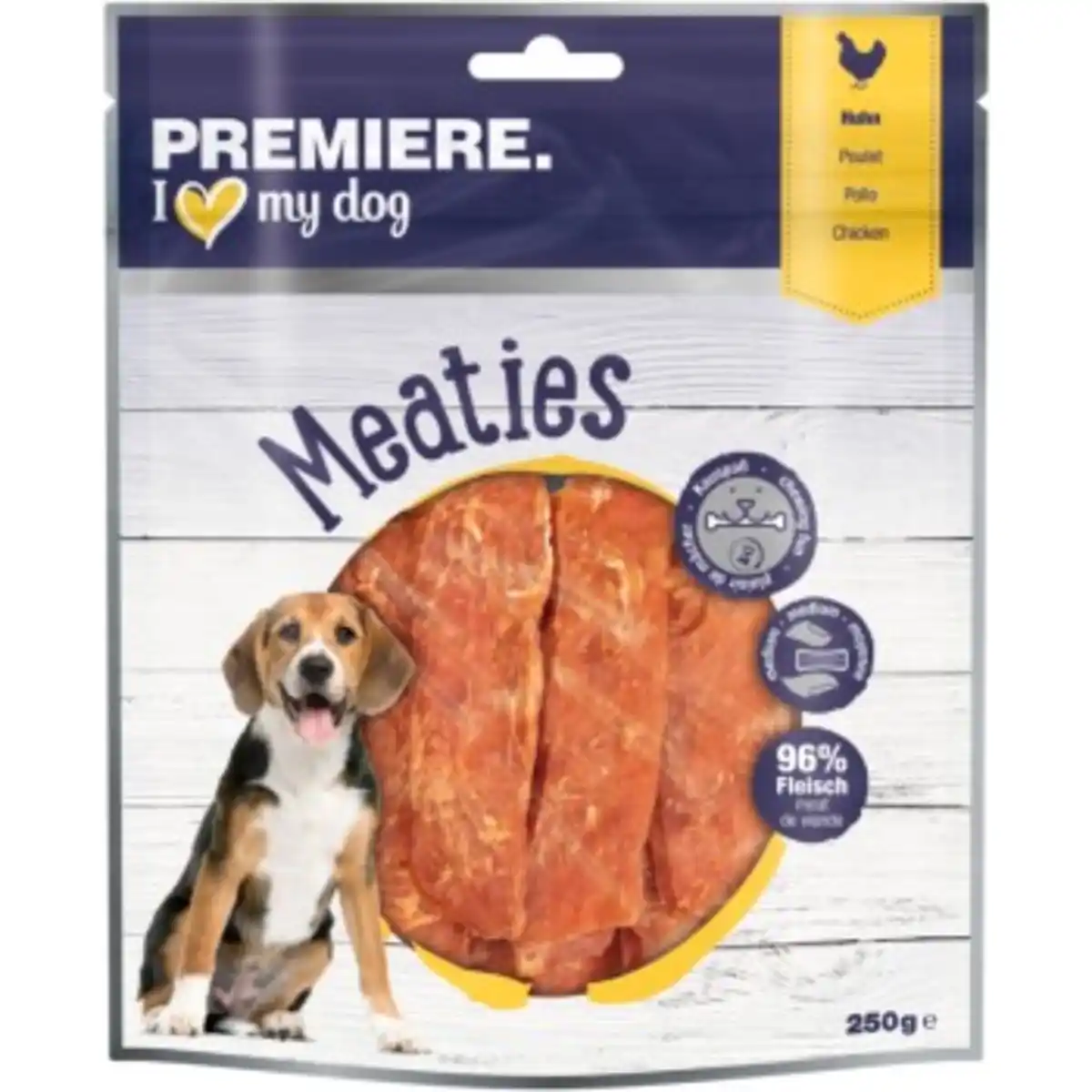 Bild 1 von PREMIERE Pure Meaties Huhn 250 g