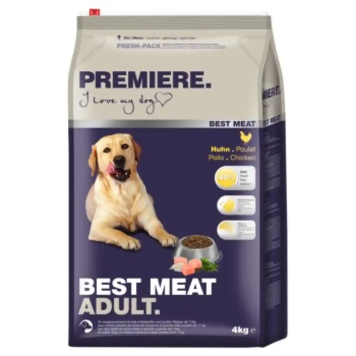Bild 1 von PREMIERE Best Meat Adult Huhn 4 kg