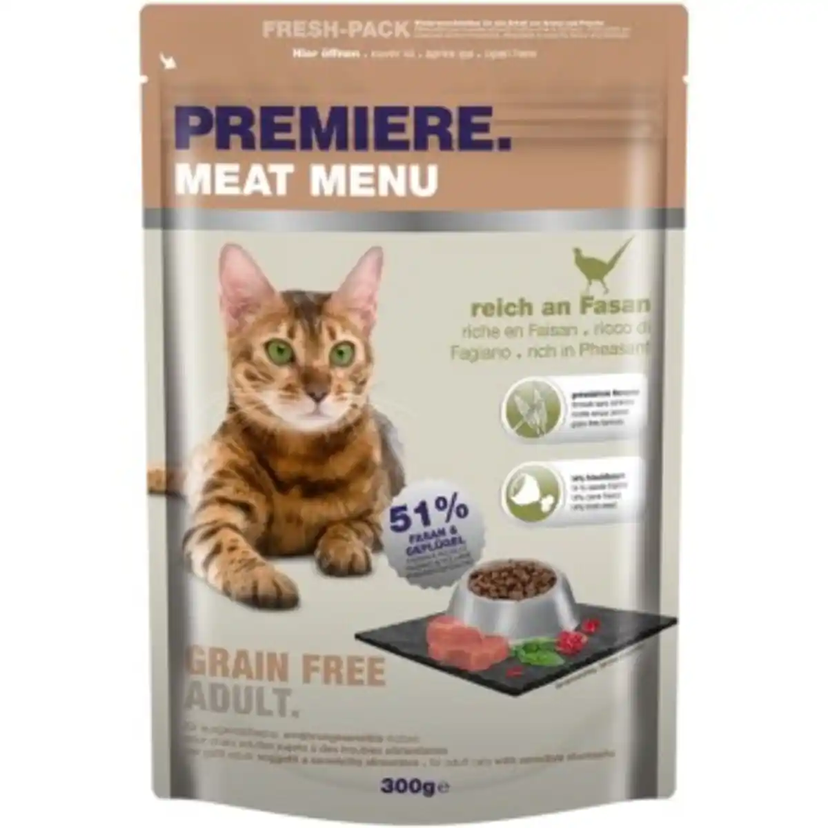 Bild 1 von PREMIERE Grainfree Fasan 300 g