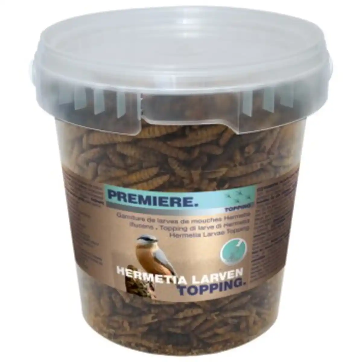 Bild 1 von PREMIERE Hermetia Larven Topping 175g