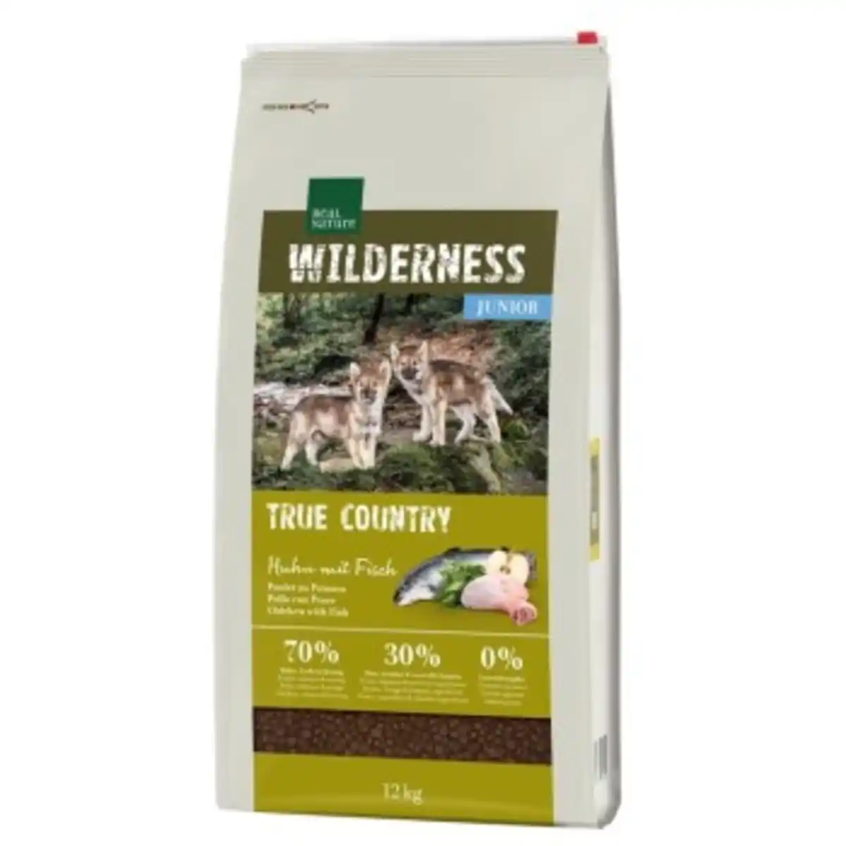 Bild 1 von REAL NATURE WILDERNESS Junior True Country Huhn mit Fisch 12 kg