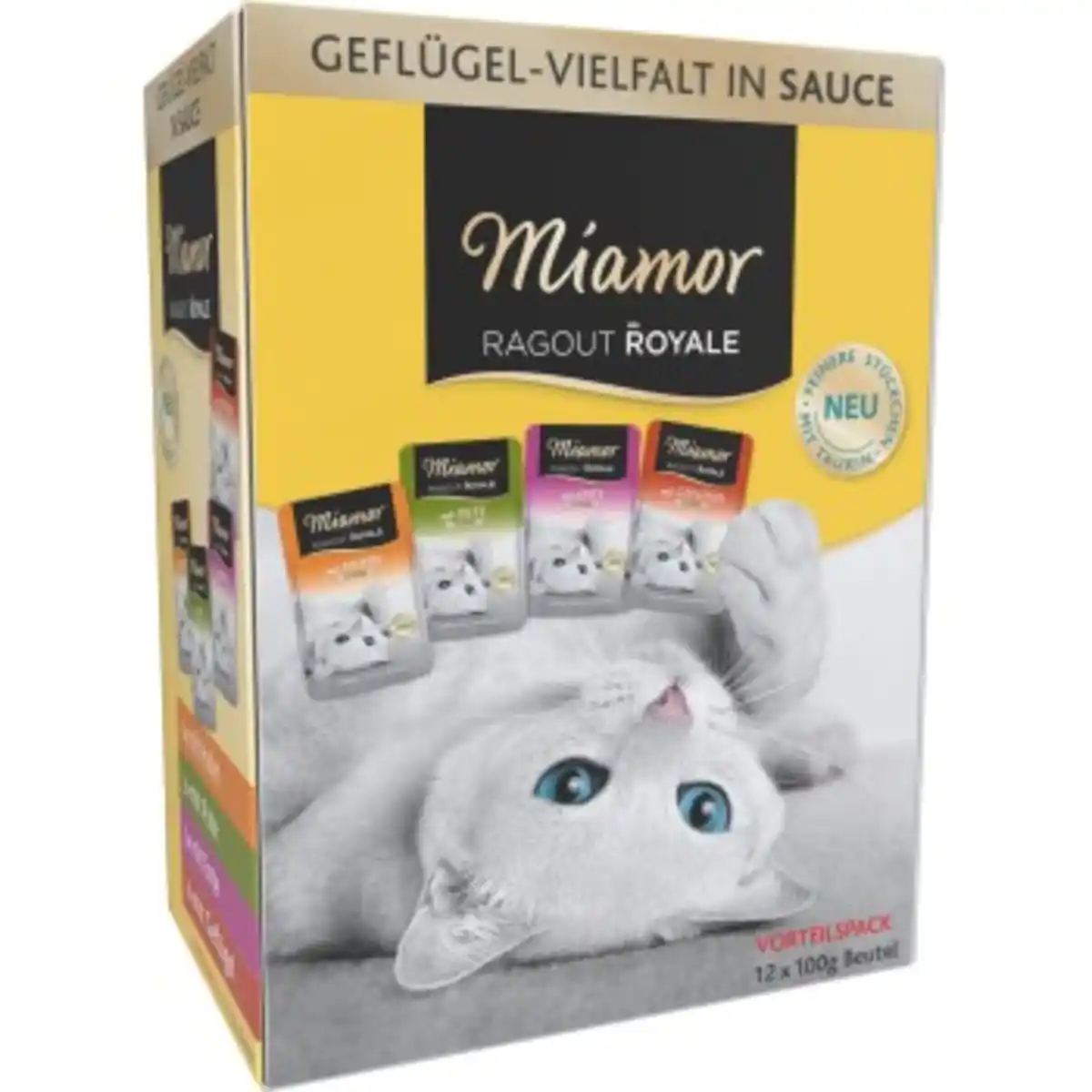 Bild 1 von Miamor Ragout Royale, Multibox Sauce Geflügel 12x100g