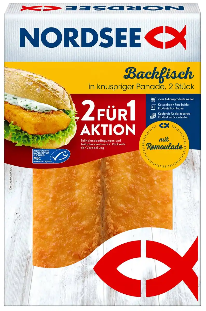 Bild 1 von NORDSEE Fischspezialitäten, 184 - 247-g-Packg.