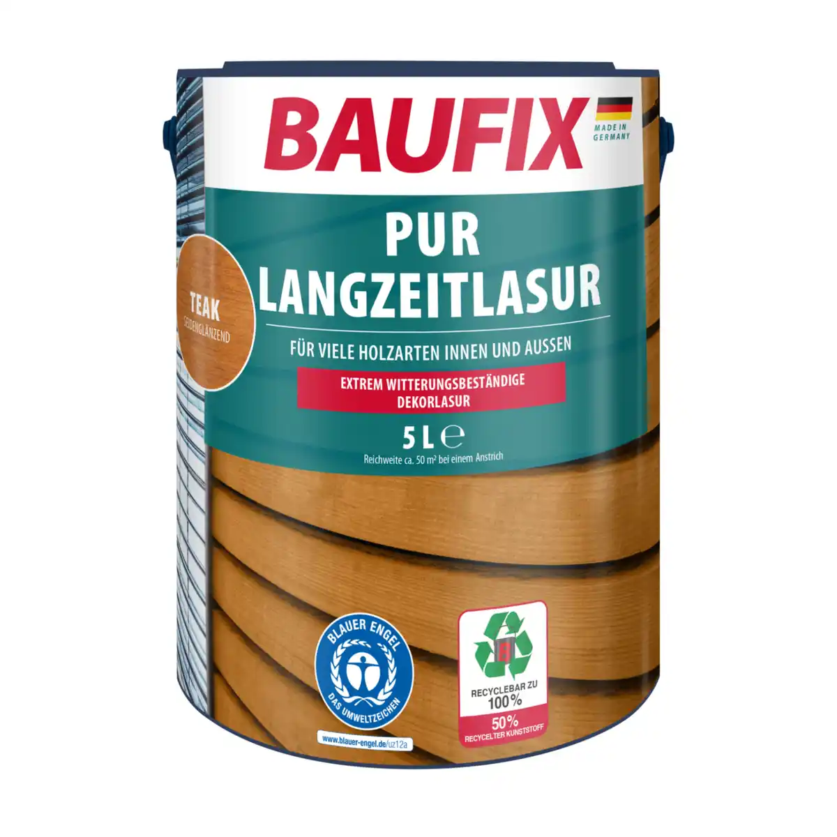Bild 1 von PUR-Langzeitlasur teak