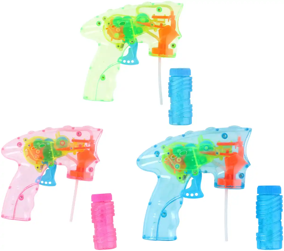 Bild 1 von Seifenblasenpistole 'Bubblez' inkl. 60ml Seifenblasenflüssigkeit