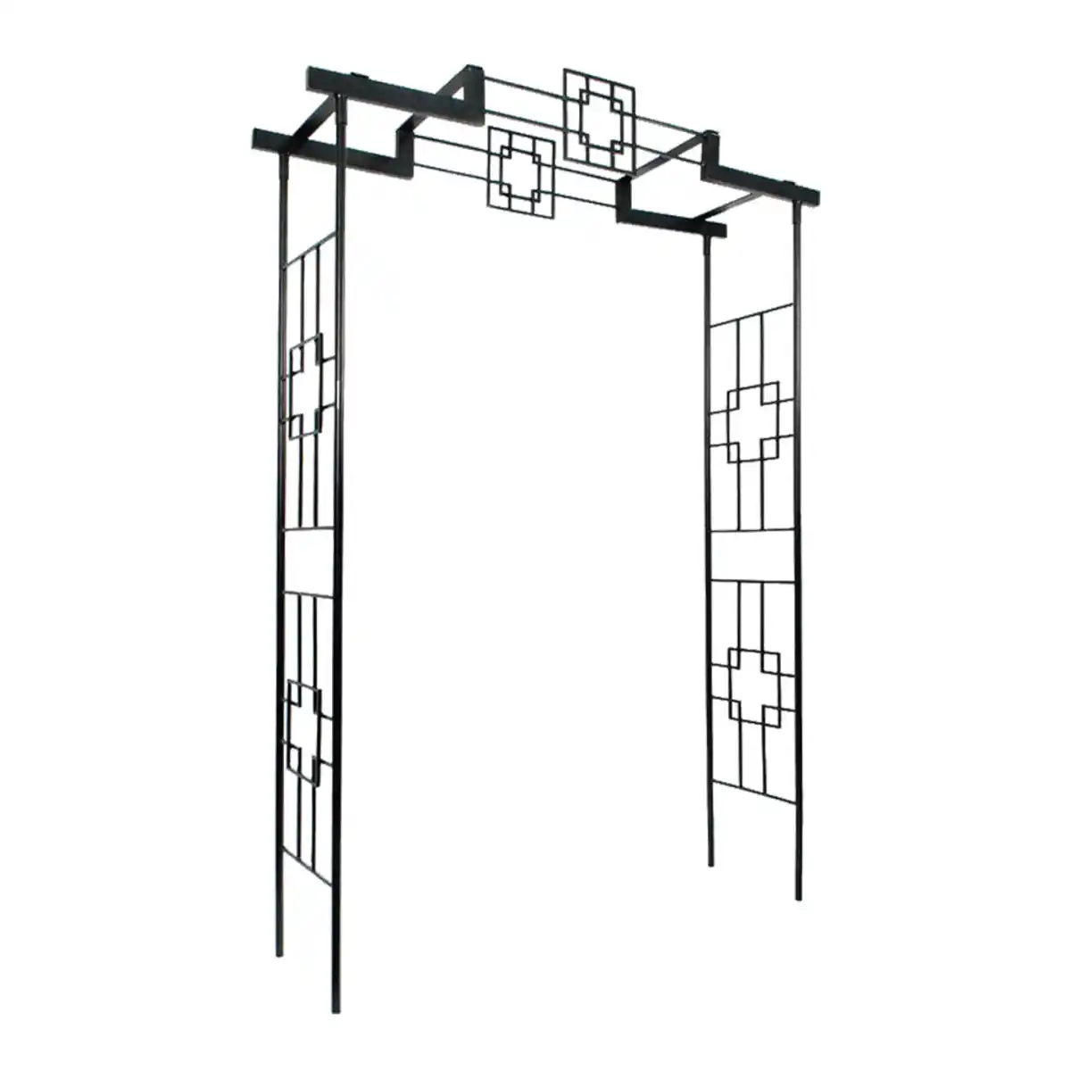 Bild 1 von Gartentor aus Metall, ca. 17,5 x 170 x 270 cm - Schwarz