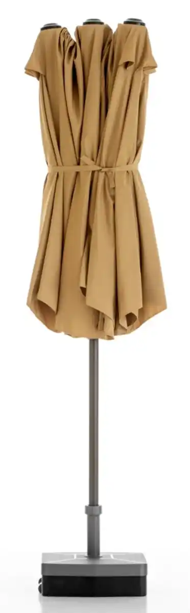 Bild 4 von XXL-Oval-Sonnenschirm, ca. 4,6 x 2,7 m- Beige