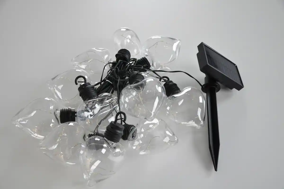 Bild 1 von XXL-Solar-Lichterkette - Herzen