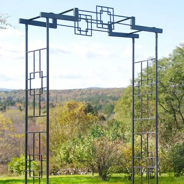 Bild 2 von Gartentor aus Metall, ca. 17,5 x 170 x 270 cm - Schwarz