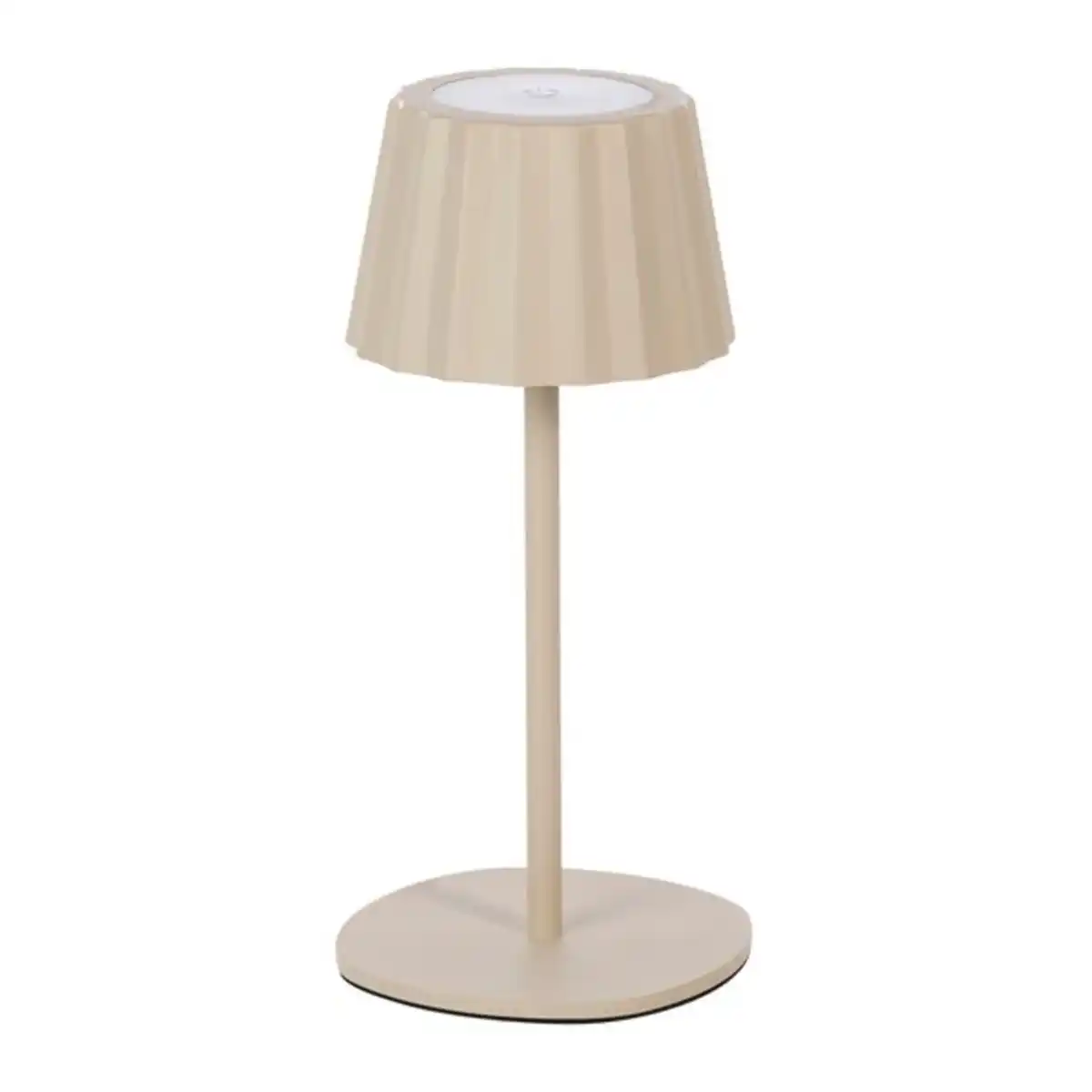 Bild 1 von LED-Akku-Tischleuchte 3 in 1, plissee, beige