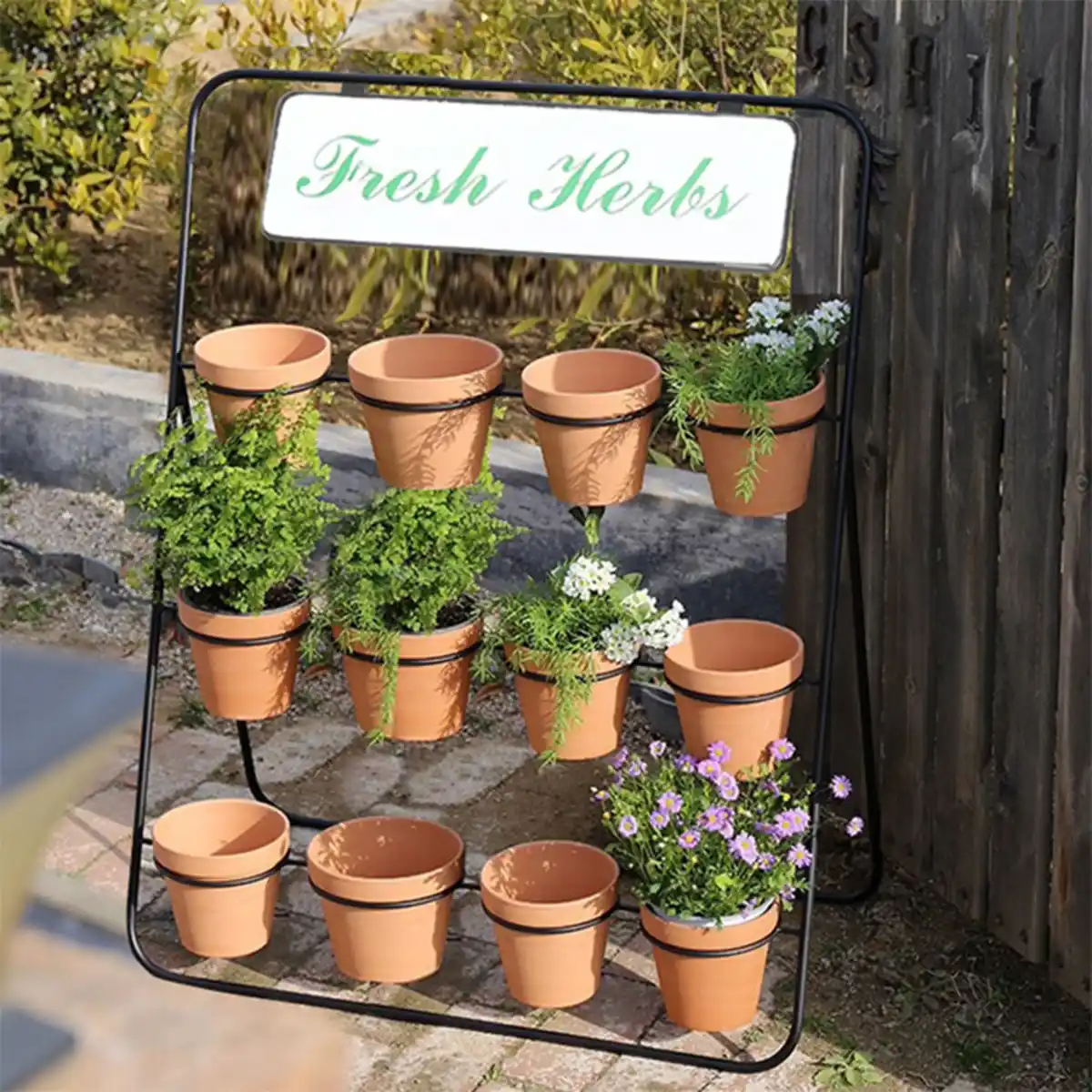 Bild 2 von Blumengestell, ca. 77 x 52 x 96 cm - Schwarz