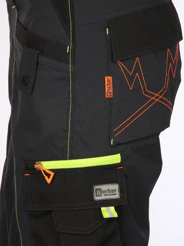 Bild 4 von Herren Arbeitsshort Grau