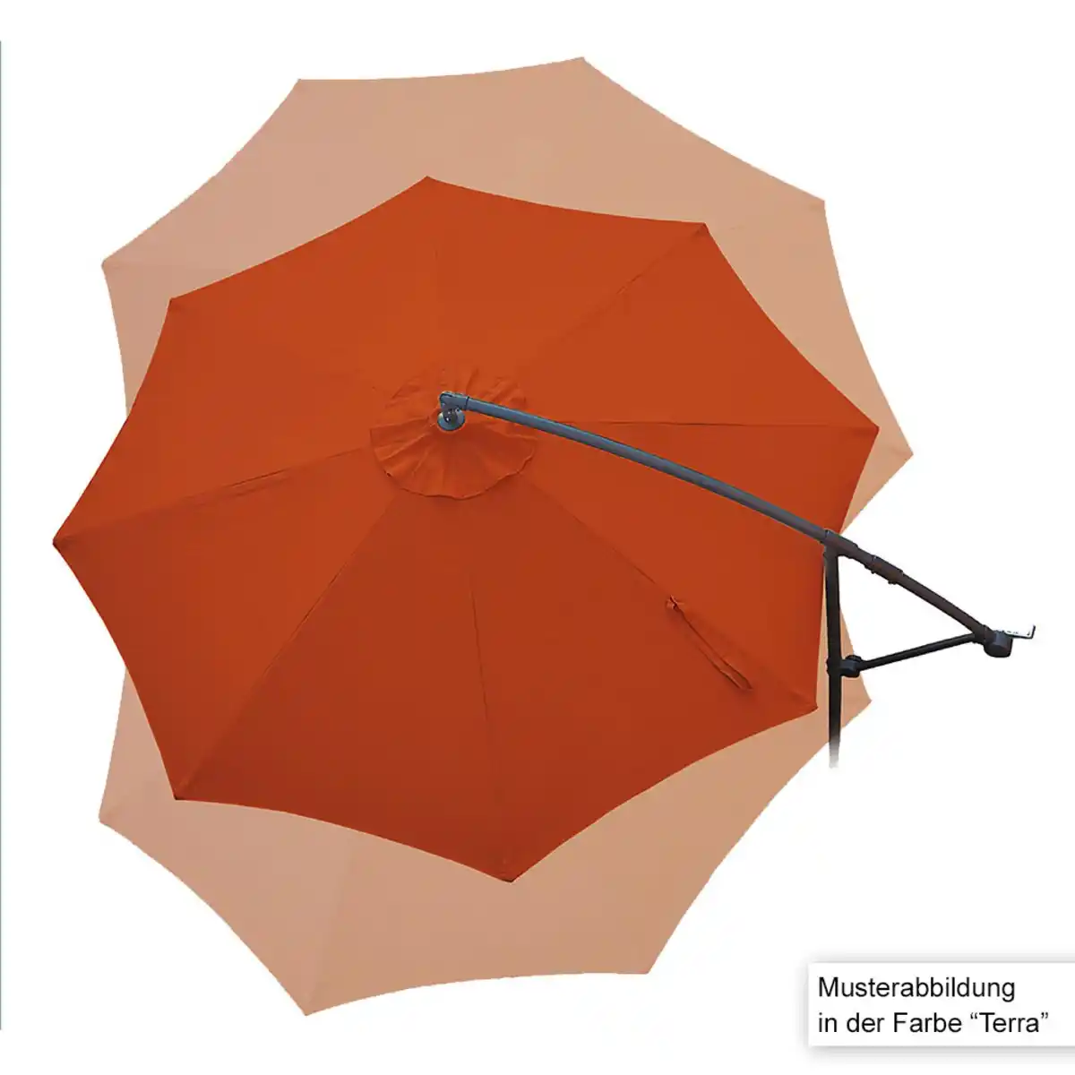 Bild 4 von Aluminium-Ampelschirm, Ø ca. 3 m – Beige