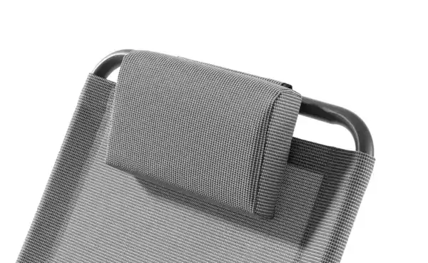 Bild 4 von Schaukelliege mit Kissen verstellbar, ca. 177-143 x 63 x 64-106 cm - Grau