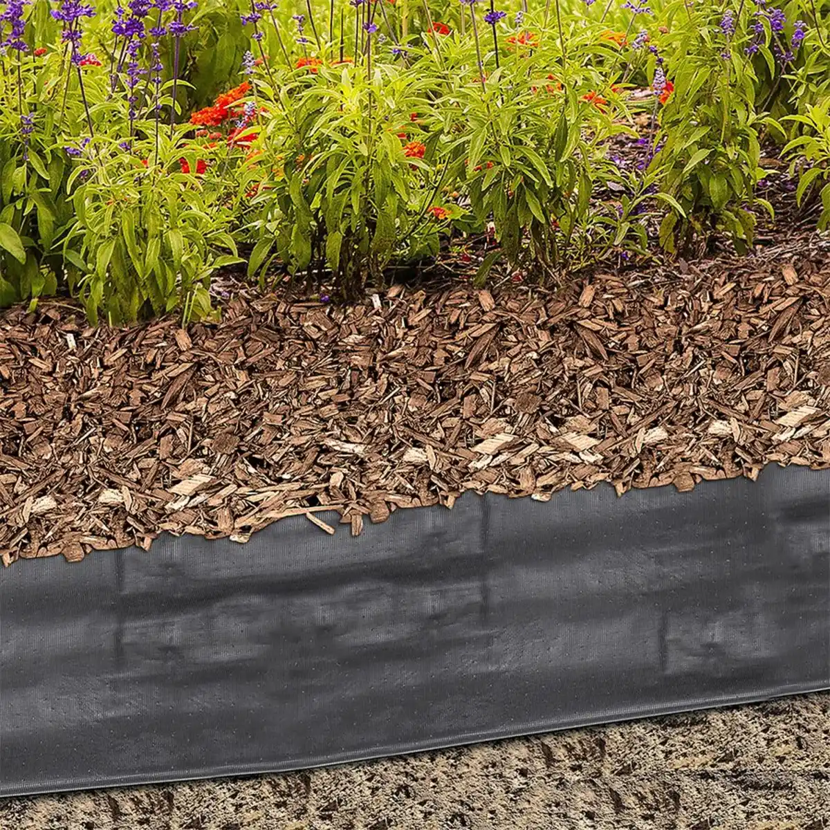 Bild 1 von Grüner Jan Rindenmulchfolie 1,2 x 10m