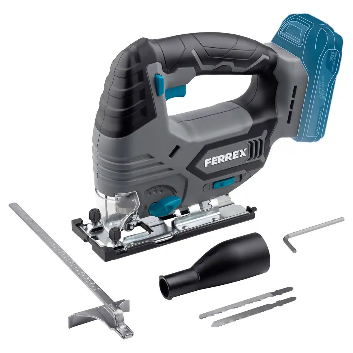 Bild 1 von FERREX 20V Akku-Pendelhub-Stichsäge